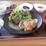 和かふぇ べじ家 - 『べじ家ランチ』　今回は豆腐ハンバーグ（９８０円）