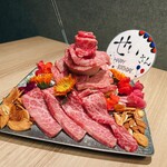 Beefman - お誕生日には当店自慢の神戸BEEF肉ケーキ