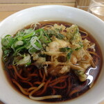 一〇そば - アサリと三つ葉のかき揚げ