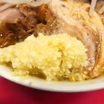 ラーメン二郎 - ニンニク多め