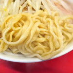 ラーメン二郎 - 麺