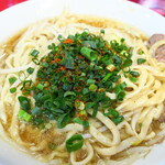 ラーメン二郎 - 青ネギ投下～♪