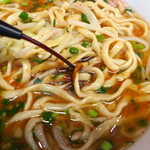 ラーメン二郎 - 赤酢投入～♪