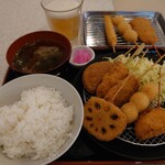 串カツ田中 - 串カツ定食