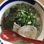 くるめラーメン 清風 - 流行りの泡系とは違う豚骨本来の濃厚さが