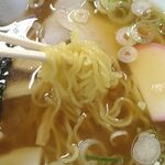 勢登鮨 - 麺アップ