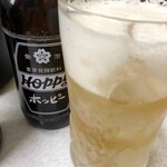 ゆたか食堂 - また別日。ホッピーだけ呑みも慣れてきた（笑）