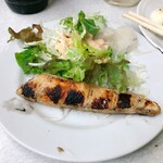 ゆたか食堂 - 鮭ハラス焼き200円