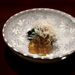 おみ乃 - 金時草のゼリー仕立て