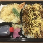 日本工業倶楽部 - あなご飯と天ぷら
