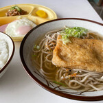 さぬきうどん - きつねそば定食