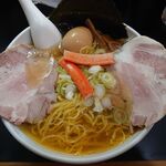 一条流がんこ総本家分家四谷荒木町 - 上品ラーメン（塩）1,000円