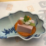 日本料理　弓張月 - 桜胡麻豆富