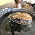 堂ヶ島ニュー銀水 - 活け鮑の踊り蒸し