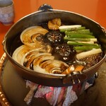 和田金 - 調理中