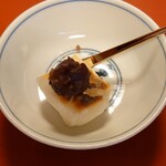 和田金 - 小倉を上に載せて頂いた