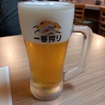 串かつ 千里 - ビール 530円