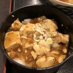 香蘭飯店 - 〇セットのミニ麻婆丼