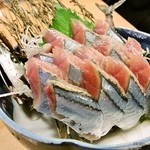 チムニー - 秋刀魚刺身＠３８０円