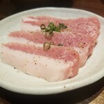 焼肉 ぽんが - 豚の国産のトントロ　780円