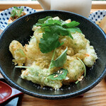 おだしの香り - 海老と磯天だし茶漬け