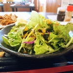 福籠 - 定食の「サラダ」