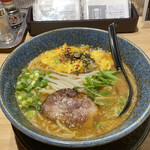 ラーメン札幌一粒庵 - 元気がでるみそラーメン(900円)