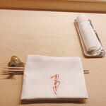 麻布 かどわき - セッティング