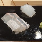 日本橋蛎殻町 すぎた - 鮃と障泥烏賊