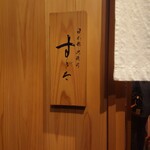 日本橋蛎殻町 すぎた - 表札