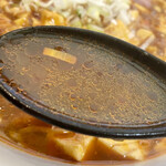 中華料理 長城 - 麻婆ラーメン@550円(税抜)