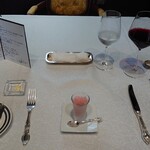 シャトー　ラ・パルム・ドール - お通しのグラニテ