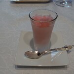 シャトー　ラ・パルム・ドール - お通しのグラニテ