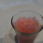 シャトー　ラ・パルム・ドール - お通しのグラニテ