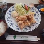 オリーブ - 唐揚げ定食