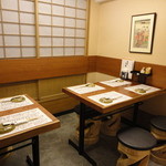 Kajiya bunzou - 6名様用テーブル個室