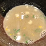 中華蕎麦 とみ田 - らぁめんスープ割り