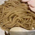 Menya Sakuragi - 「つけ麺」（850円）の麺アップ
