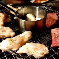 食べ飲み放題 焼肉ダイニングちからや 名駅店 - にんにく～
