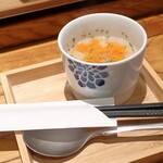 鉄燻CHOI ニクスキ - セットのスープ