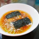 中華料理紅蘭 - つけ麺スープ