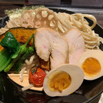 ヌードル 麺和 - 濃厚甘海老のキャビアつけ麺