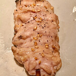 オオクサ - 追加でいただいたのは信玄鶏のはらみです　嬉しいなっと！