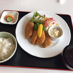 くまもと中央カントリークラブ - アジフライ定食