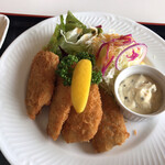 くまもと中央カントリークラブ - アジフライ