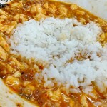 麺屋 にぼすけ - 追い飯投入！