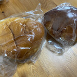 ケーワン - クリームパン大と小