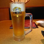にくえもん - 生ビール583円 202105