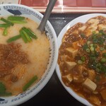 台湾料理・味香 - 台湾とんこつと麻婆飯なのだ