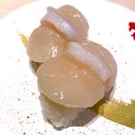 南房総やまと寿司 - ほたて貝柱￥360　2021.4.18